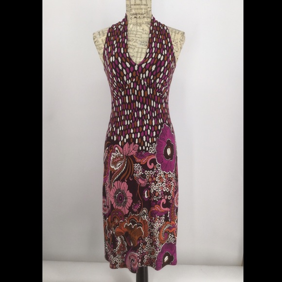 Ivy Jane Halter Style Dress Size XS Multicolor - Picture 1 of 9